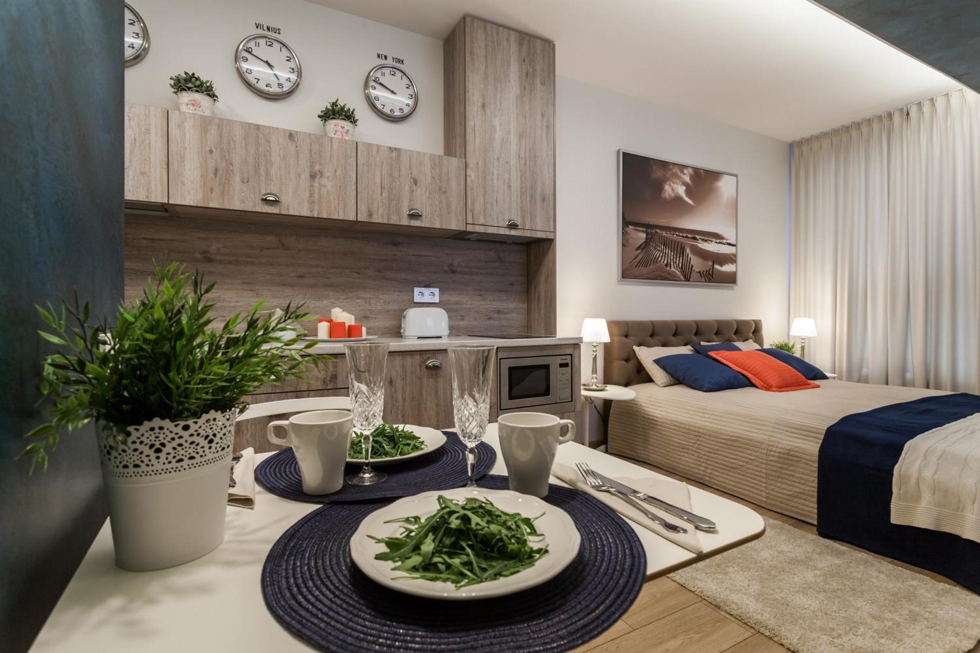 Raugyklos Apartamentai Vilnius Bagian luar foto